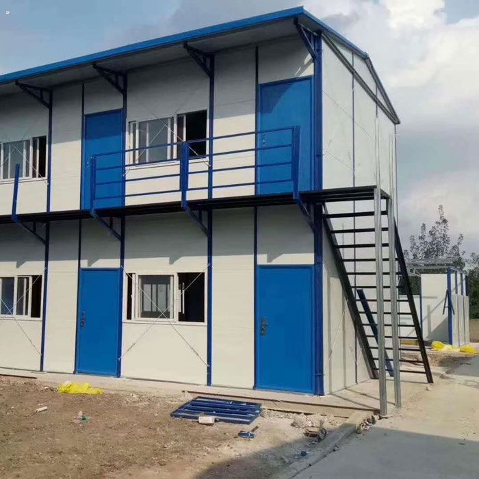 彩钢板 农村钢结构盖房定制 工地用活动房